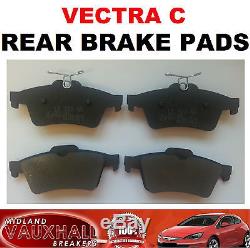 Vauxhall Vectra C Signum Set Of Rear Back Brake Pads 1.8 1.9 2.2 Sri Cdti Dti
