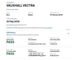 Vauxhall Vectra Estate 1.9cdti 150