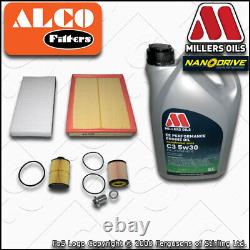 Vauxhall/opel Vectra C Mk2 1.9 Cdti Oil Air Fuel Cabin Filter Service Kit +oil