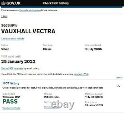 Vauxhall vectra estate 1.9CDTi 16v