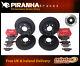Vectra 1.9 Cdti 10/05- Front Rear Brake Discs Black Dimpled Grooved+mintex Pads