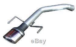 Vectra C 1.9 CDTi Silencer Box Delete Exhaust Rear Race Tailpipe -ULTER OVALTIP