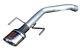 Vectra C 1.9 Cdti Silencer Box Delete Exhaust Rear Race Tailpipe -ulter Ovaltip