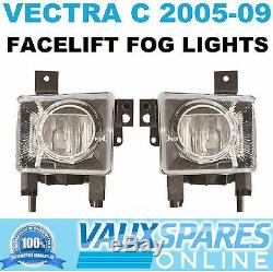 Vectra C Facelift New Pair Front Fog Lamps Spot Lights Foglights Sri Cdti Elite