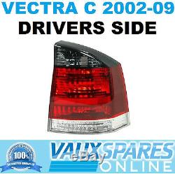 Vectra C Smoked Rear Light Back Lens Lamp Cluster Drivers Off Side Cdti Sri Etc