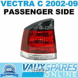 Vectra C Smoked Rear Light Back Lens Lamp Cluster Passenger Near Side Cdti Sri