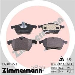 ZIMMERMANN Kit SPORT Bremsscheiben Beläge Opel Astra G Zafira A OPC vorne